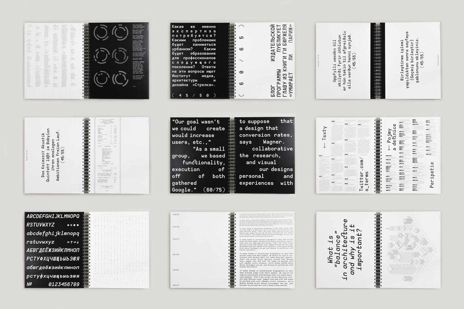 Specimen – All typeface is not available purchase